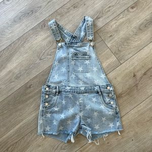 Tractr short overalls kids size 12